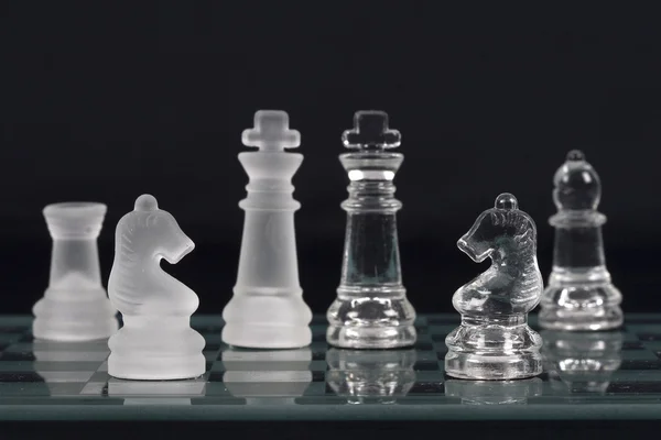 Satranç oyunu — Stok fotoğraf