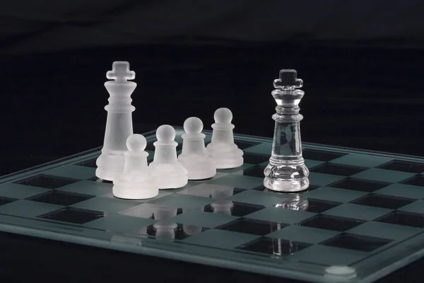 Παιχνίδι σκάκι — Φωτογραφία Αρχείου