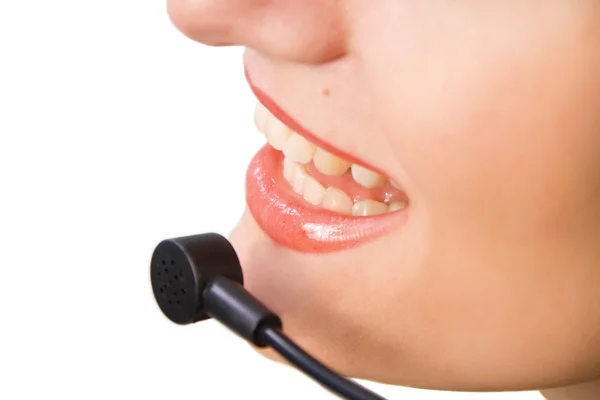 Operator of a call center — Stock Photo, Image