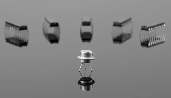 Tranzistor a čipy — Stock fotografie