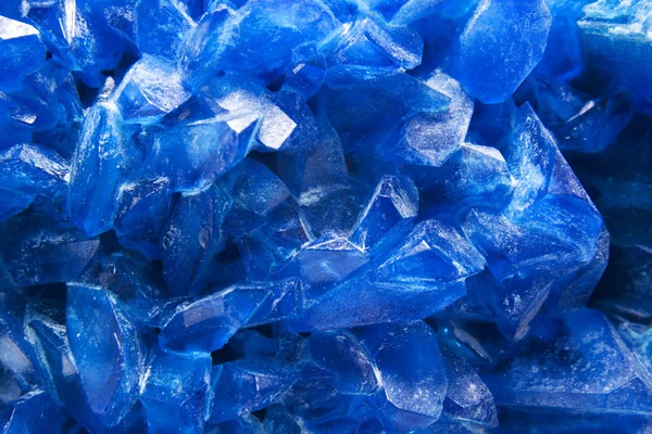 Fundo de cristal azul — Fotografia de Stock
