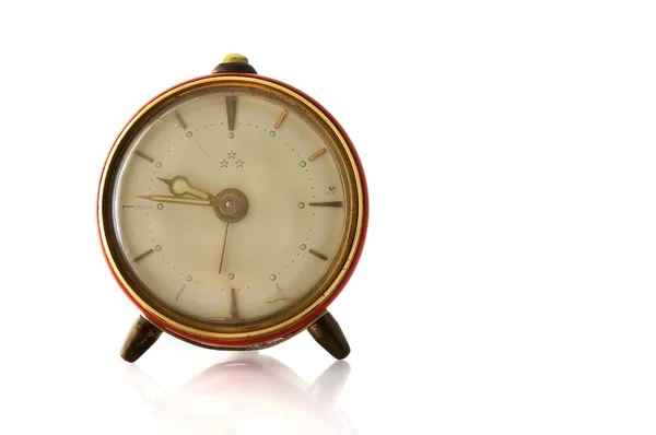 Reloj despertador viejo y desgastado — Foto de Stock