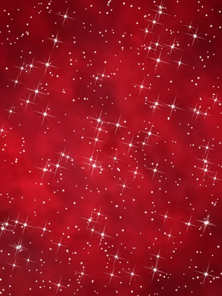 赤いクリスマス背景 ストック写真