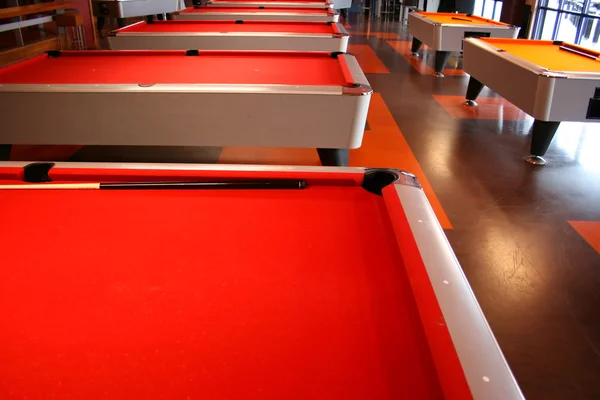 Pool tables — Stock Photo, Image