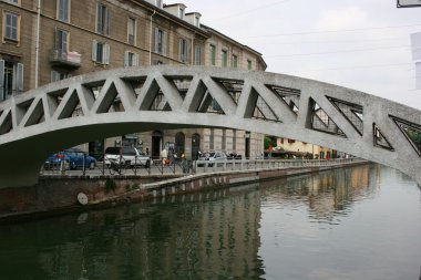 milan üzerinde köprü