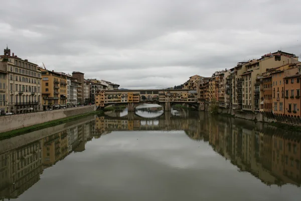 Ponte Vecchio Ordförande Stockbild