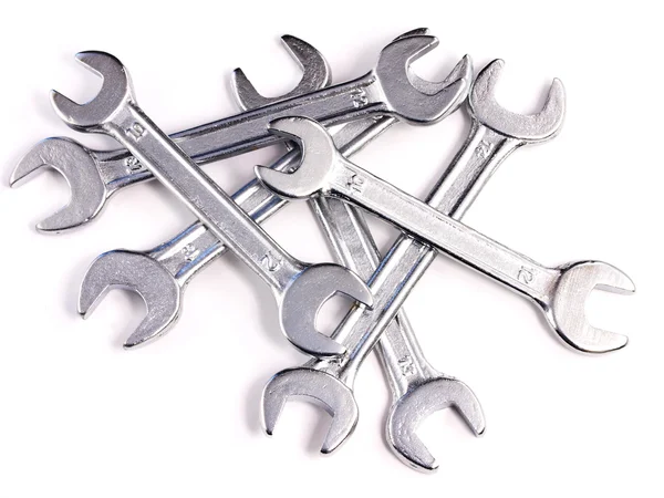 stock image Steel spanners