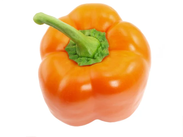 Orange pepper on top — Stock Photo, Image