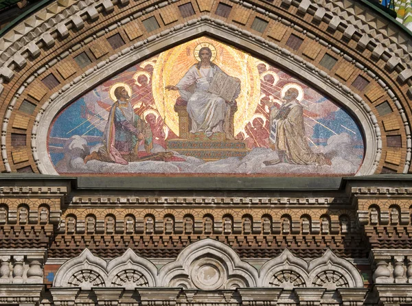 Mosaico con Jesús — Foto de Stock