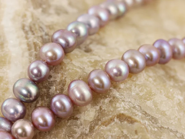 Dos collar de perlas —  Fotos de Stock