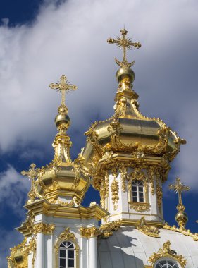 God domes Petergof clipart