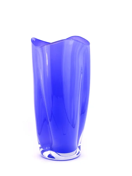 蓝色花瓶 — 图库照片