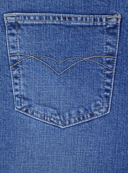 Pocket of jeans — Stock Photo, Image