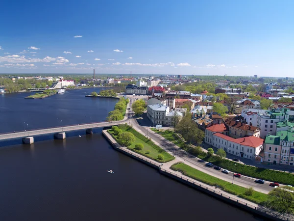 Stadtbild von Viborg, Russland — Stockfoto