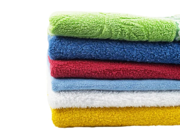 Kolor ręczniki — Zdjęcie stockowe