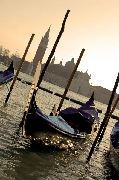 Gondel in Venetië — Stockfoto