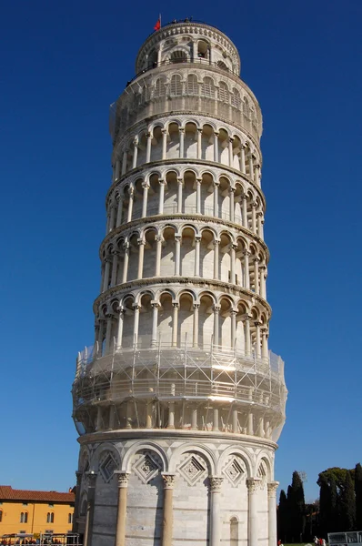 Piza-Krzywa Wieża, Włochy — Zdjęcie stockowe