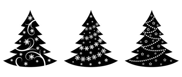 Julgranar — Stock vektor