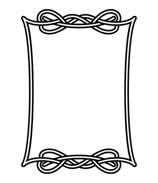 Keltische frame — Stockvector