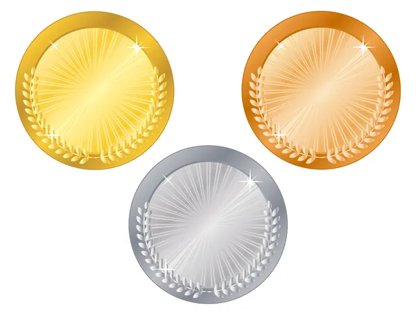 Médailles — Image vectorielle