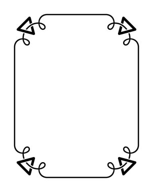 Simple frame clipart