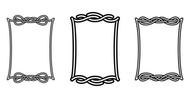 Celtic frames clipart