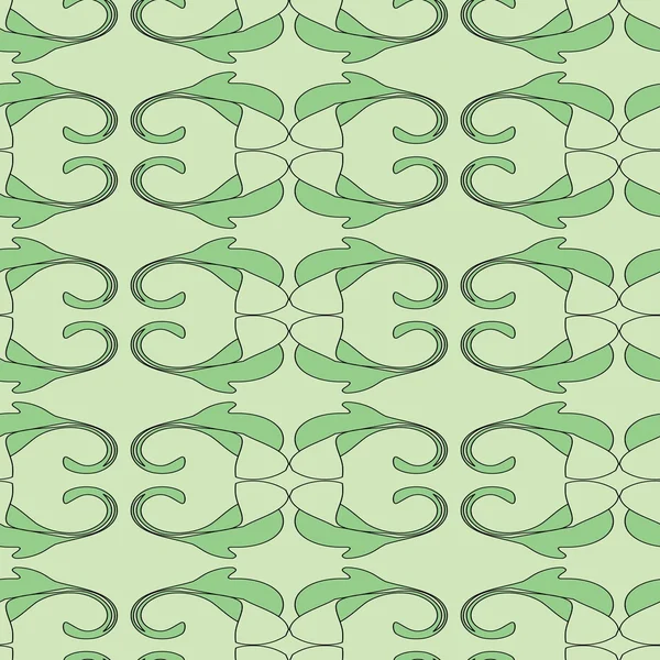 Άνευ ραφής αφηρημένη πράσινο μοτίβο — Διανυσματικό Αρχείο