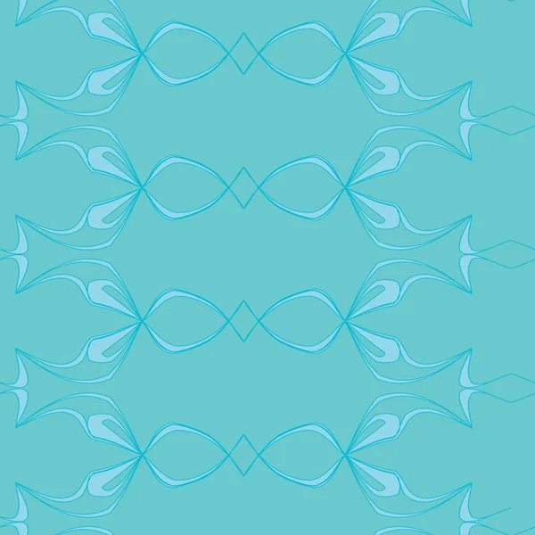 Nahtlose abstrakte blaue Muster — Stockvektor