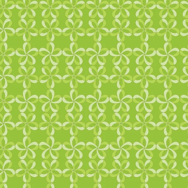 Безшовний абстрактний зелений візерунок — стоковий вектор