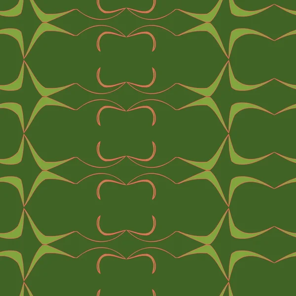 Patrón verde abstracto sin costuras — Vector de stock