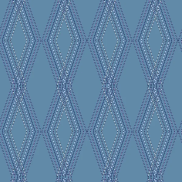 Бесшовный абстрактный синий узор — стоковый вектор