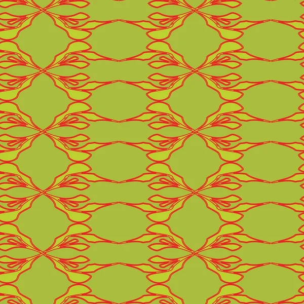 Bezešvé abstraktní zelená vzor — Stockový vektor