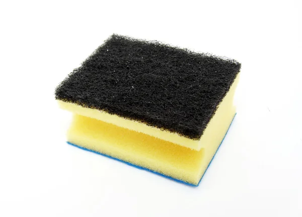 Yellow sponge — Stock Photo, Image