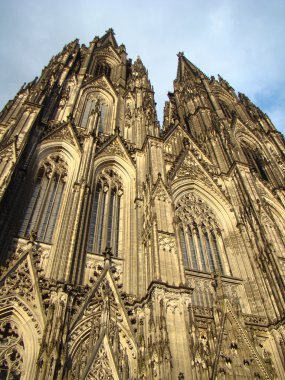 The Colgne cothedral in Germany. clipart