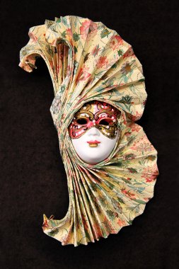 The Venetian mask 1 clipart