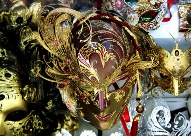 Venetian mask clipart