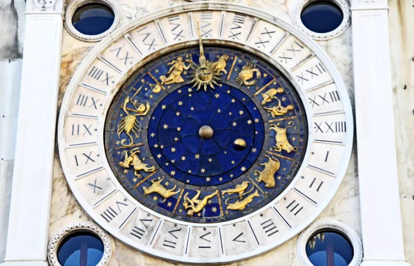 Saint Mark square clock tower — Stok fotoğraf