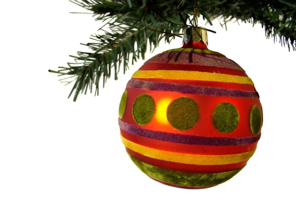 Декорування; Різдво; свято; м'яч ; — стокове фото