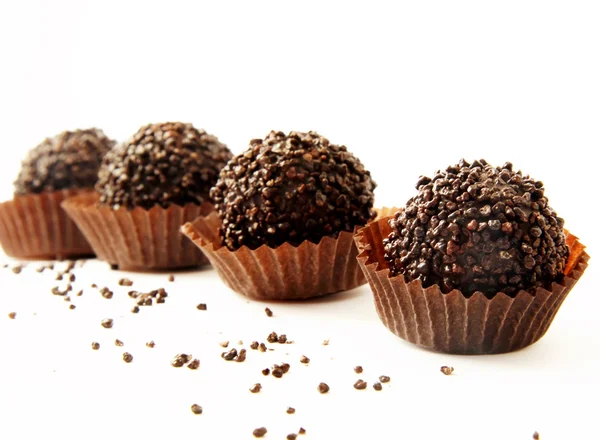 Chocolates,truffles — Stock Photo, Image