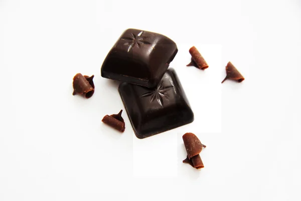Chocolate slices — Stock Photo, Image