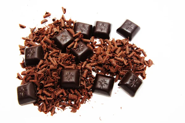 Σοκολάτα φέτες — Φωτογραφία Αρχείου
