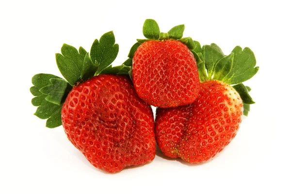 Röd jordgubbe — Stockfoto