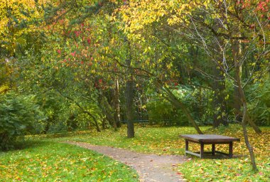 Peaceful resting place clipart