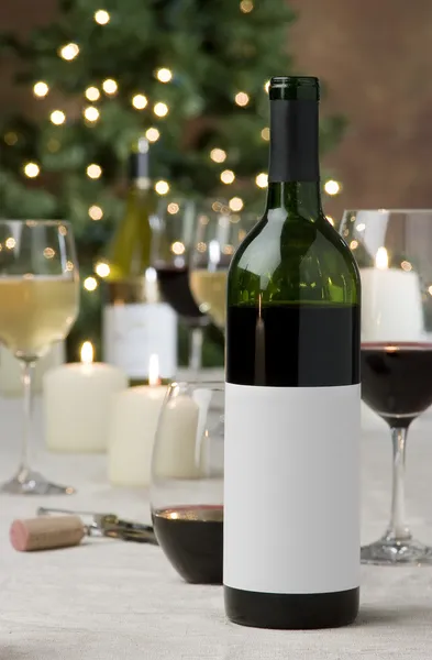 Colpo di vino festivo — Foto Stock
