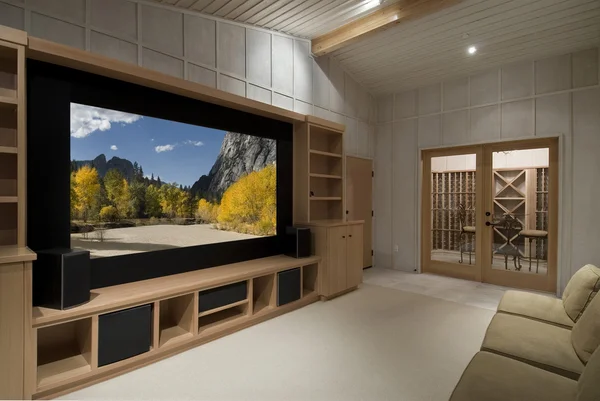 Home theater Foto Stock