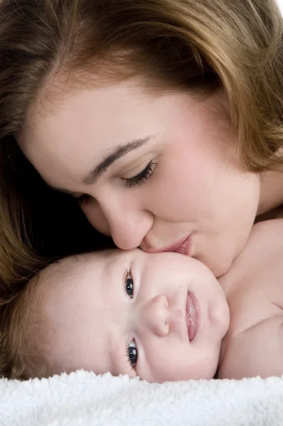 母亲和婴儿 — 图库照片