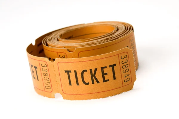 Αποκόμματα εισιτηρίων — Φωτογραφία Αρχείου