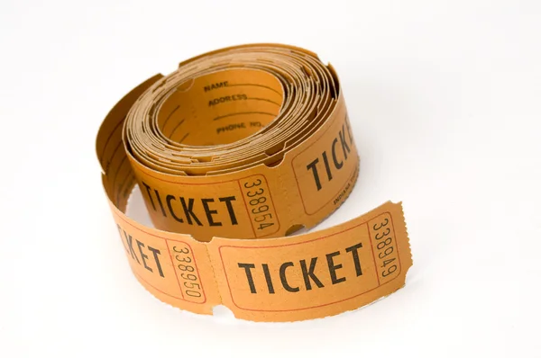 Αποκόμματα εισιτηρίων — Φωτογραφία Αρχείου