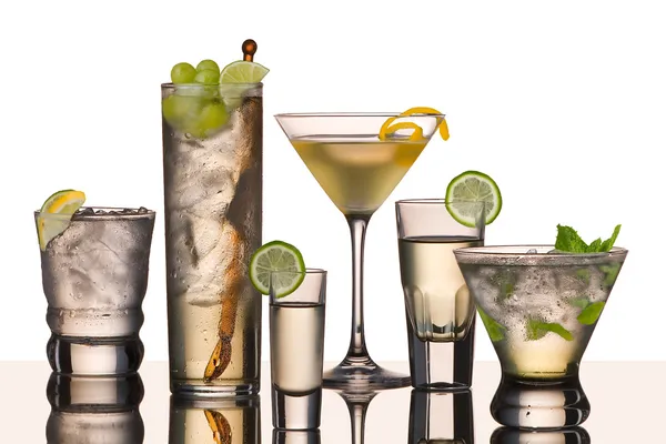Vodka cocktails — Stock Photo, Image