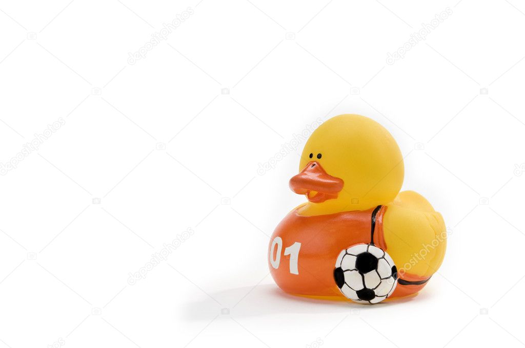 Soccer duck